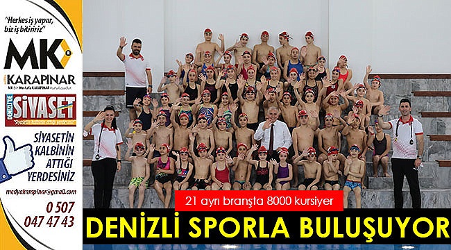 Büyükşehir spor kursları yoğun ilgi görüyor