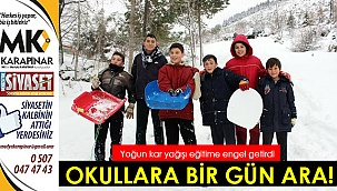 Denizli'de okullara 1 gün ara verildi