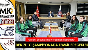 Denizli’yi şampiyonada temsil edecekler