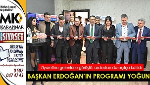 DTO Başkanı Erdoğan’ın programı yoğun