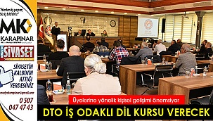 DTO, iş İngilizcesi ile Almancası kursu verecek