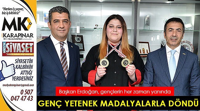 DTO’nun Desteklediği Genç Yetenek, Tunus’tan Çifte Altın Madalya ile Döndü