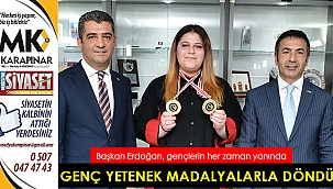 DTO’nun Desteklediği Genç Yetenek, Tunus’tan Çifte Altın Madalya ile Döndü