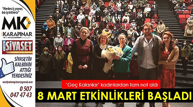 Dünya Kadınlar Günü etkinlikleri başladı