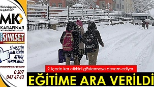 Eğitime kar engeli