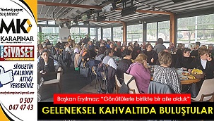 Geleneksel kahvaltıda buluştular