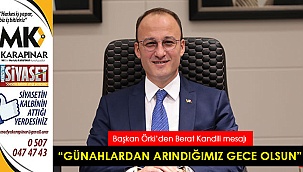 “Günahlardan arındığımız gece olsun”