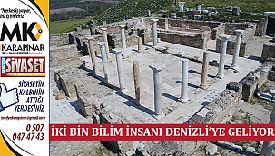 İki Bin Bilim İnsanı Denizli’ye Geliyor