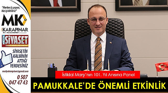 İstiklal Marşı’nın 101. Yıl anısına panel