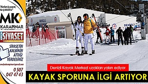 Kayak sporuna ilgi artıyor