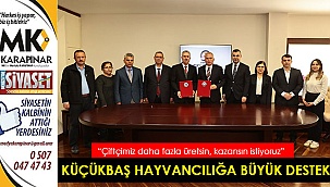 Küçükbaş hayvancılığa büyük destek