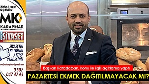 Pazartesi ekmek dağıtılmayacak mı?