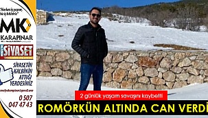 Romörkün altında can verdi