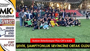 Şevik, şampiyonluk sevincine ortak oldu