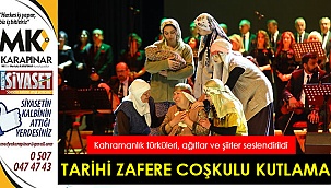 Tarihi zafere coşkulu kutlama