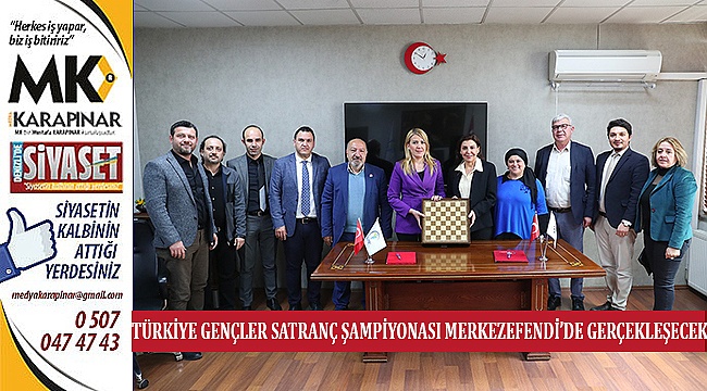 Türkiye Gençler Satranç Şampiyonası Merkezefendi’de Gerçekleşecek
