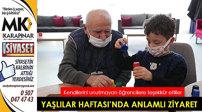 Yaşlılara Saygı Haftası’nda anlamlı ziyaret