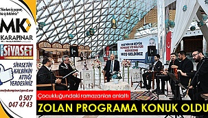 Başkan Zolan “Büyükşehir’le İftar Vakti” programına konuk oldu