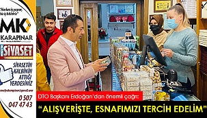  “Bayram alışverişinde, esnafımızı tercih edelim”