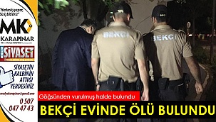 Bekçi evinde ölü bulundu