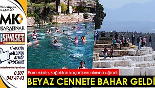 Beyaz Cennete bahar geldi