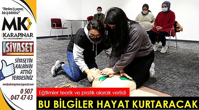 Bu bilgiler hayat kurtaracak