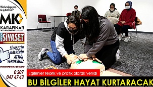 Bu bilgiler hayat kurtaracak