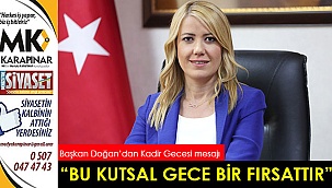 “Bu kutsal gece bir fırsattır”
