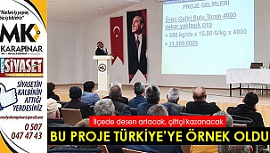 Bu proje Türkiye’ye örnek oldu