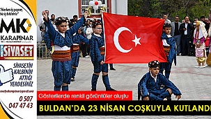 Buldan’da 23 Nisan coşkuyla kutlandı