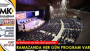 Büyükşehir’den ramazana özel her gün bir etkinlik