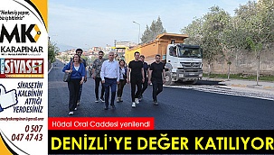 Büyükşehir Denizli’ye değer katmayı sürdürüyor