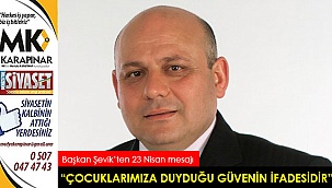 “Çocuklarımıza duyduğu güvenin ifadesidir”