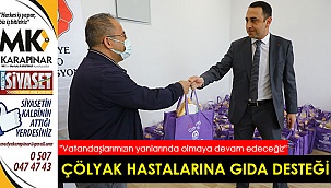 Çölyak hastalarına glutensiz gıda desteği