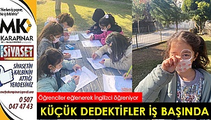Dedektif gibi çalışarak İngilizceyi öğrendiler