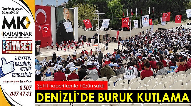 Denizli'de buruk kutlama