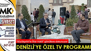 Denizli’ye özel TV programı