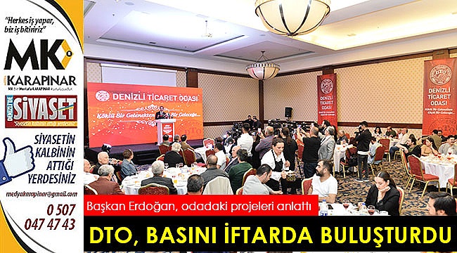 DTO, medya sektöründeki üyelerini iftarda buluşturdu