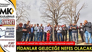 Fidanlar geleceğe nefes olacak