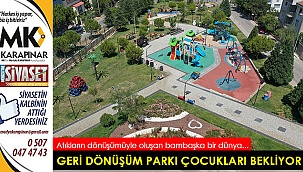 Geri dönüşüm parkı çocukları bekliyor