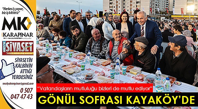 Gönül sofrası Karaköy’de