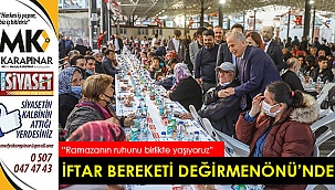 İftar bereketi Değirmenönü’nde