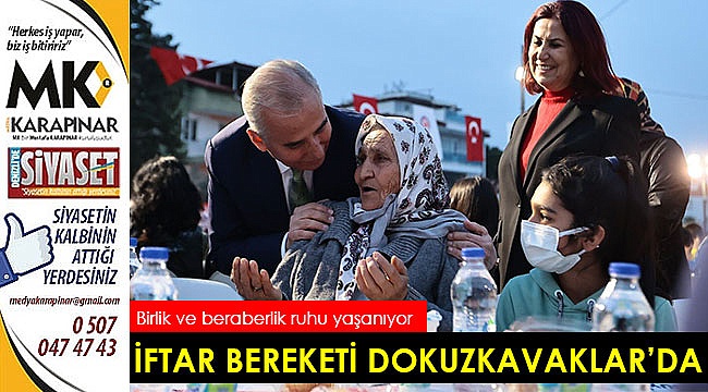 İftar bereketi Dokuzkavaklar’da