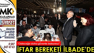 İftar bereketi İlbade’de