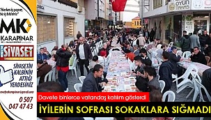 İYİ’lerin sofrası sokaklara sığmadı
