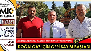 Kaklık'ta doğalgaz için geri sayım başladı
