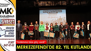 Merkezefendi’de 82. Yıl kutlandı