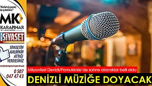 Milyonfest Denizli/Pamukkale’de sahne alacak sanatçılar belli oldu