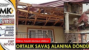 Ortalık savaş alanına döndü