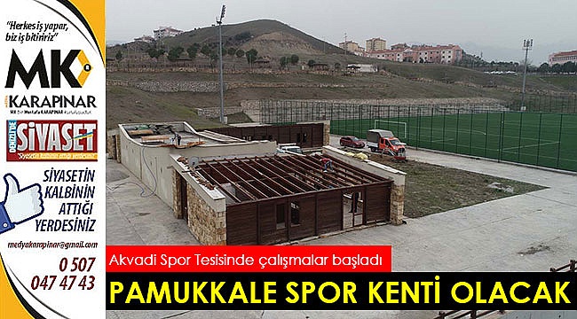 Pamukkale spor kenti olacak